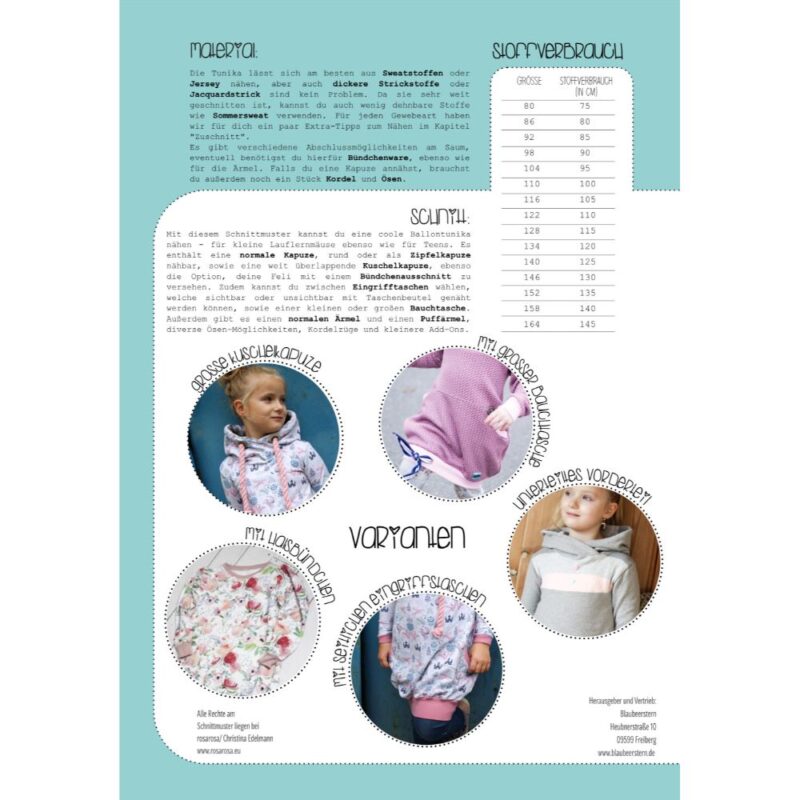 Paberlõige - tüdrukute dressikleit/tuunika - Image 2