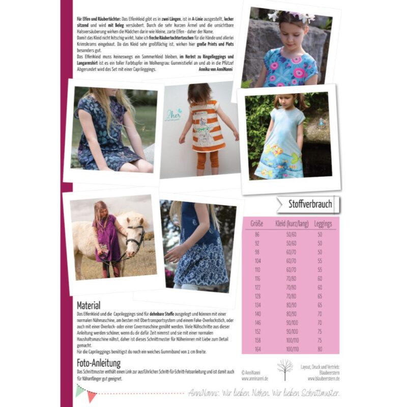 Paberlõige - tüdrukute tuunika ja retuusid - Image 2