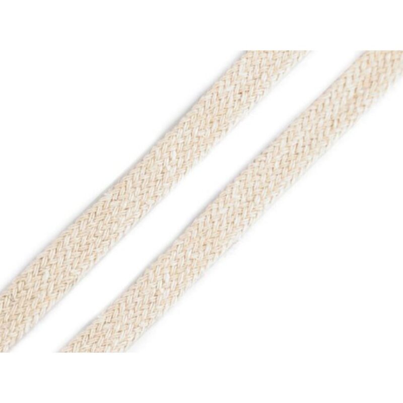 Lame kootud pael, 10 mm, loodusvalge