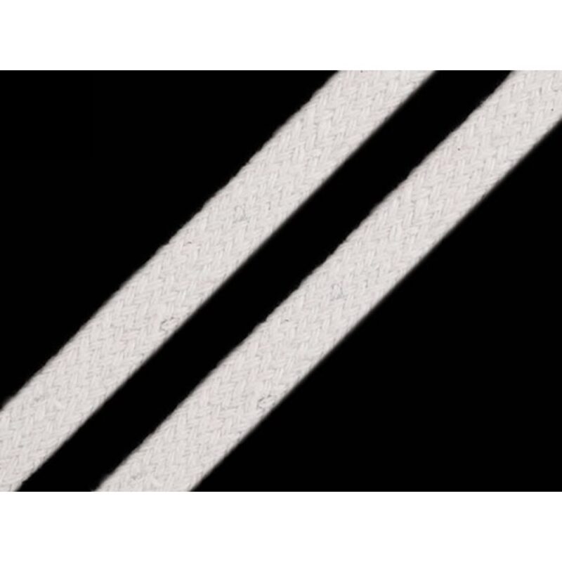 Lame kootud pael, 10 mm, valge