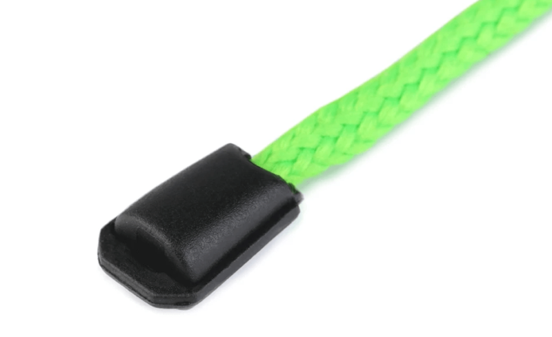 Nööri otsik, plastmassist, must, 3-4 mm nöörile - Image 2