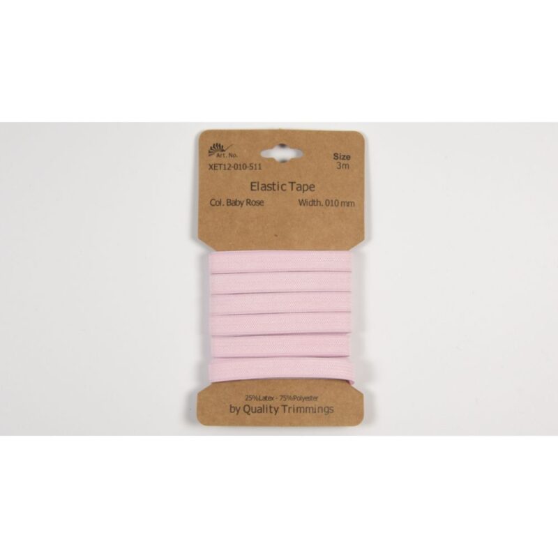 Kumm, 10 mm, 3 m, roosa