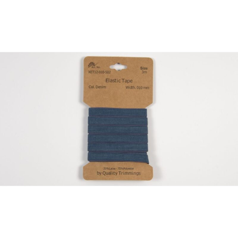 Kumm, 10 mm, 3 m, teksasinine (denim)
