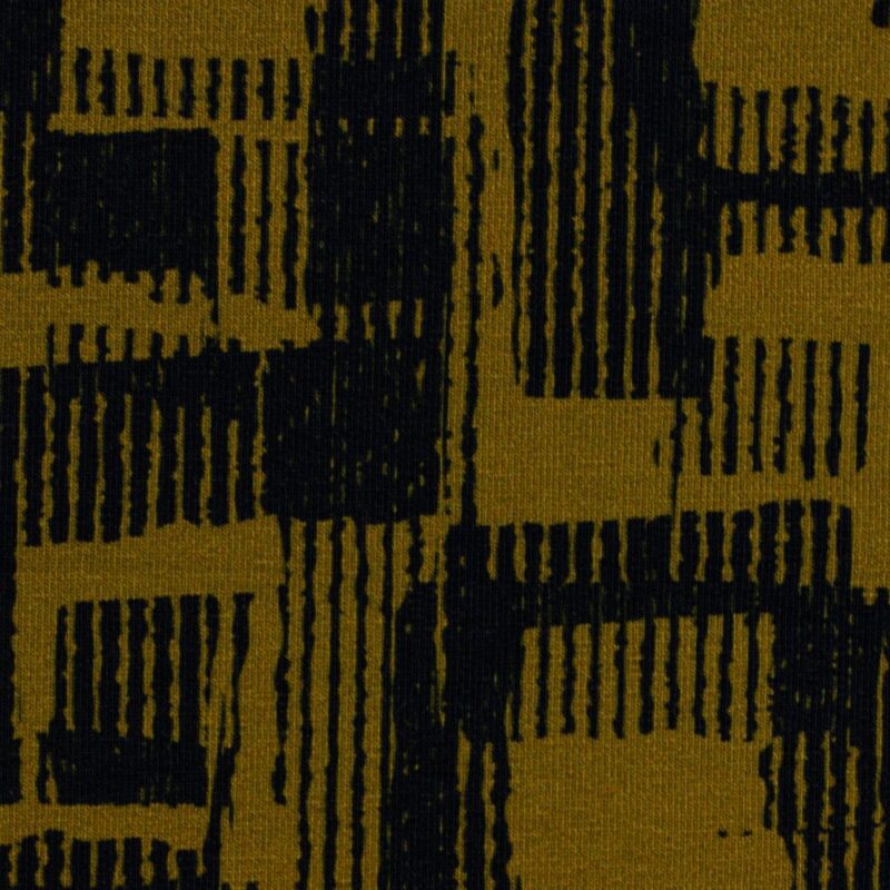 Dressikangas - abstraktsed jooned, oliiviroheline - Image 2