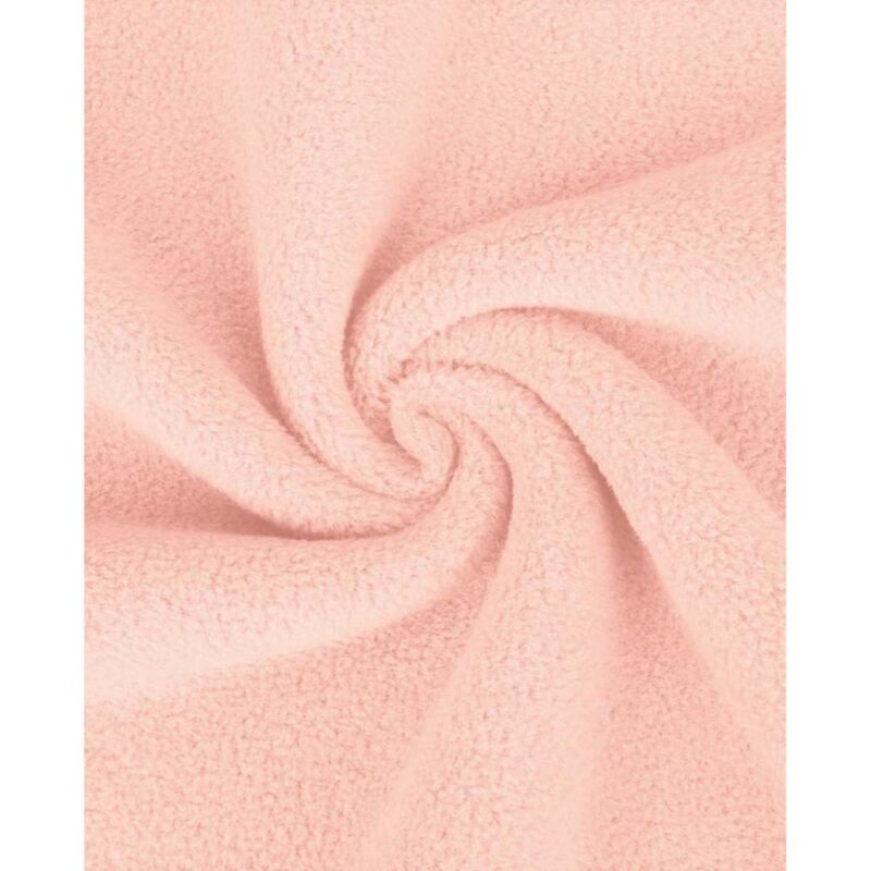 Puuvillafliis Sheepskin, 100% puuvill - heleroosa