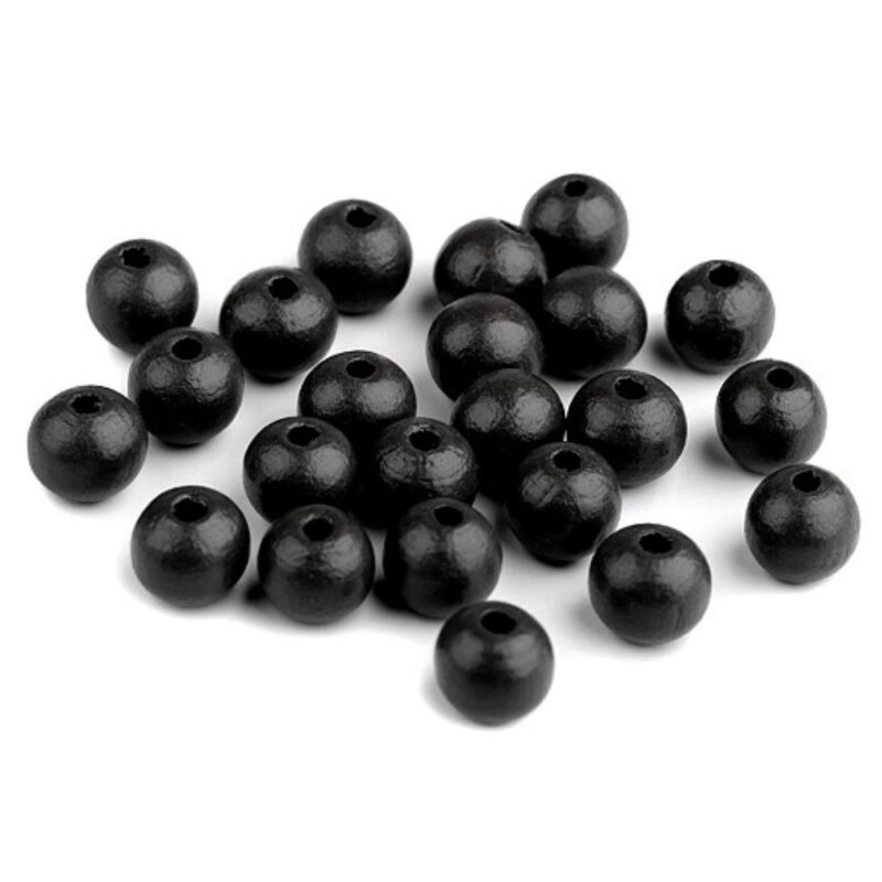 Puithelmed, 10 mm, ava 2-3 mm, 50 tk pakis, must