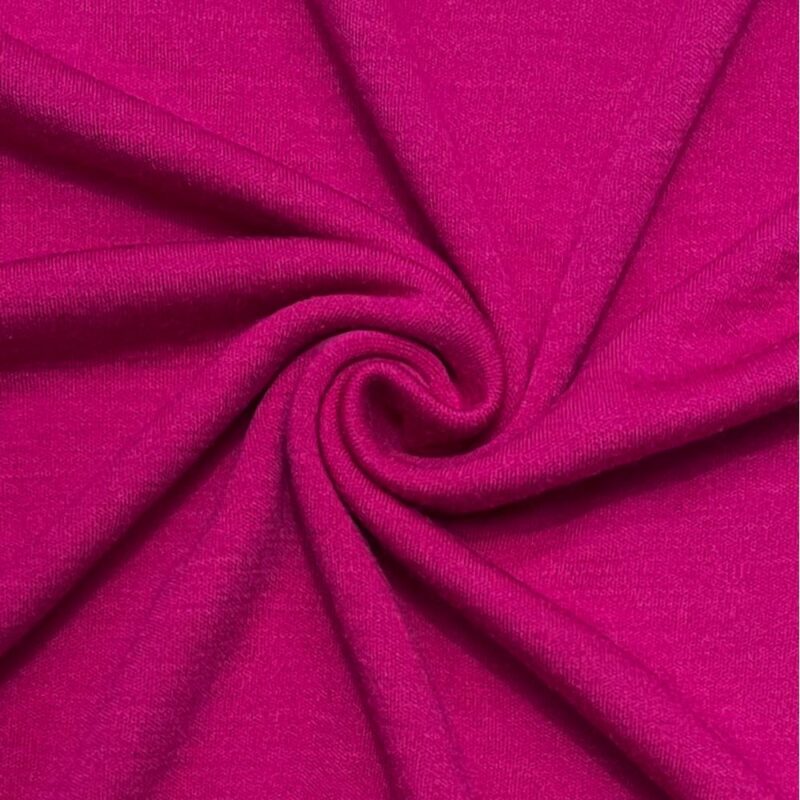 Meriino interlock - 250 g/m², vaarikaroosa