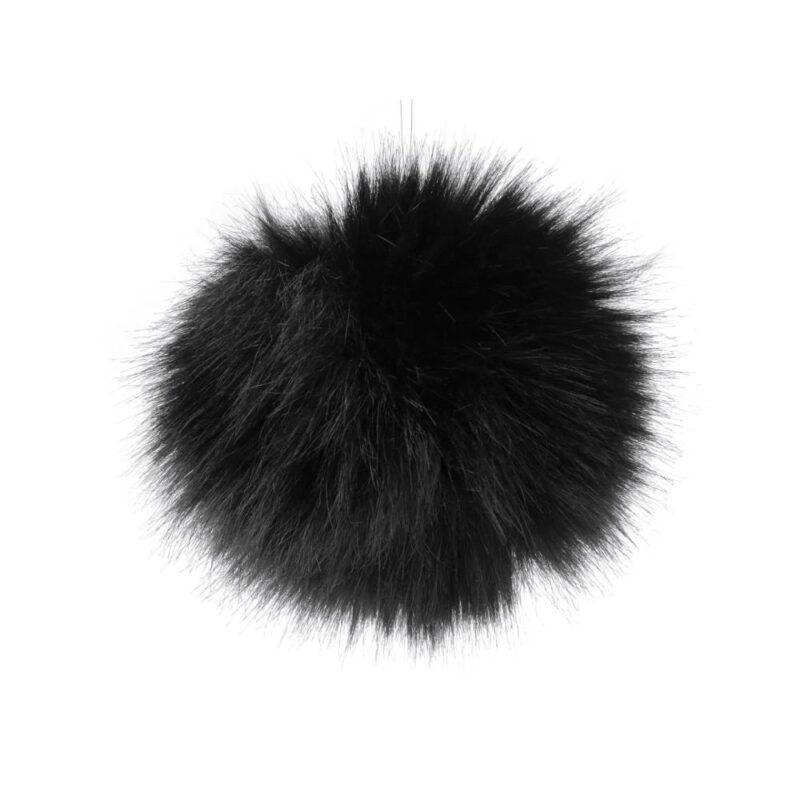 Mütsitutt, 12 cm, must
