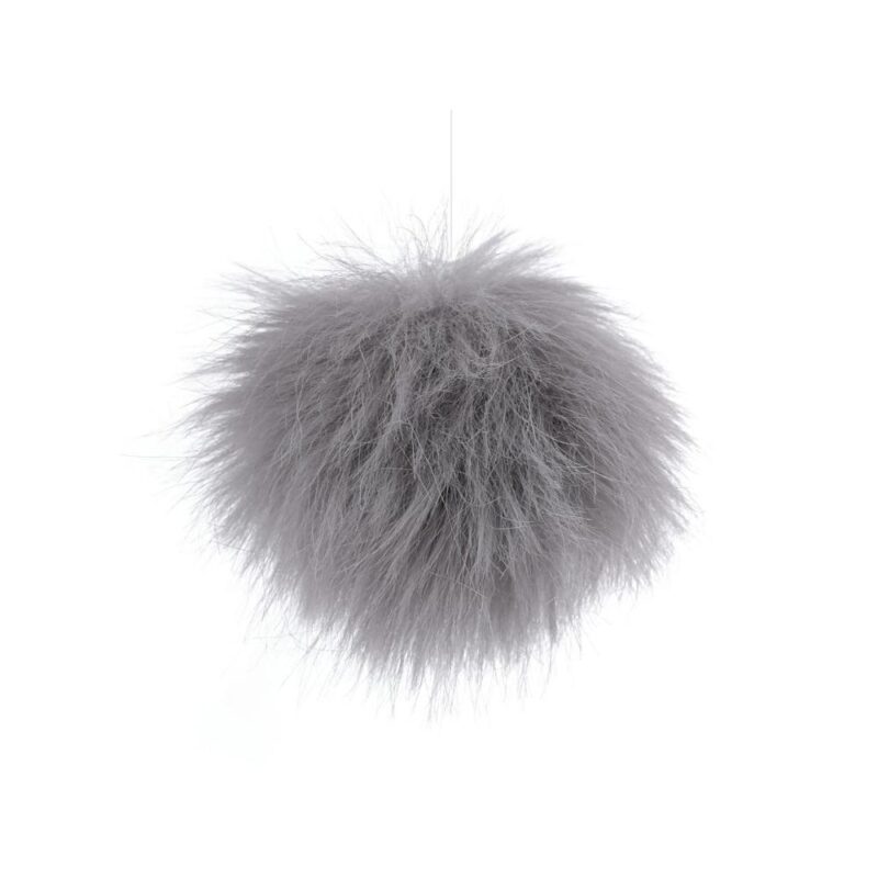 Mütsitutt, 8 cm, hall