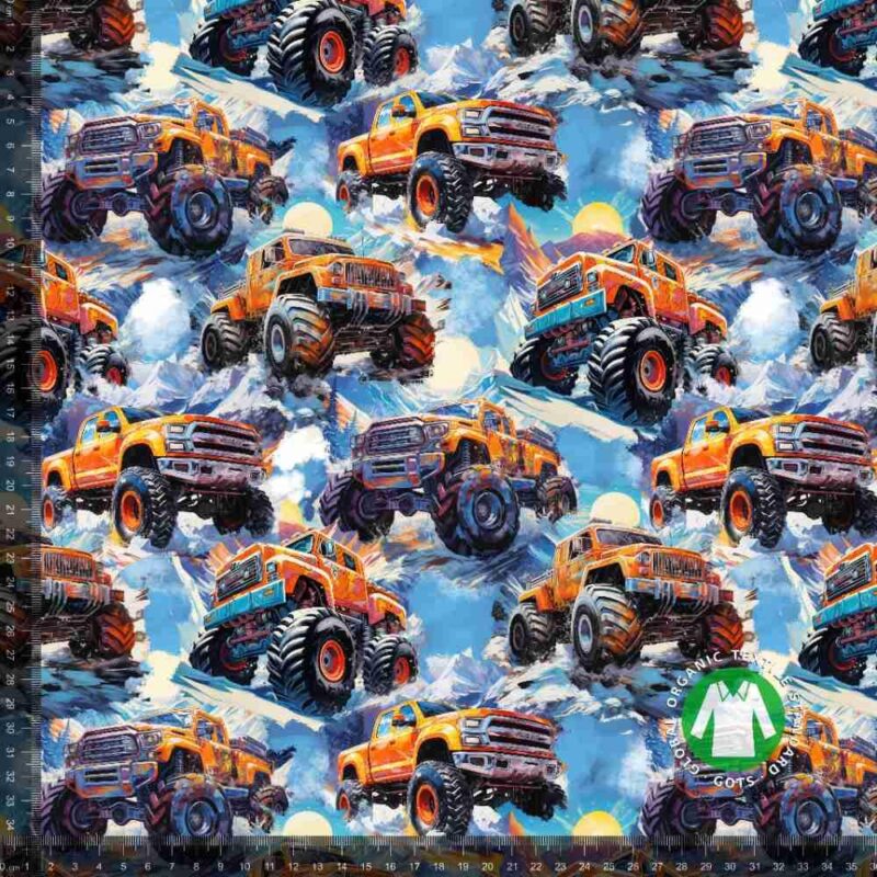 Dressikangas - monsterautodega, GOTS