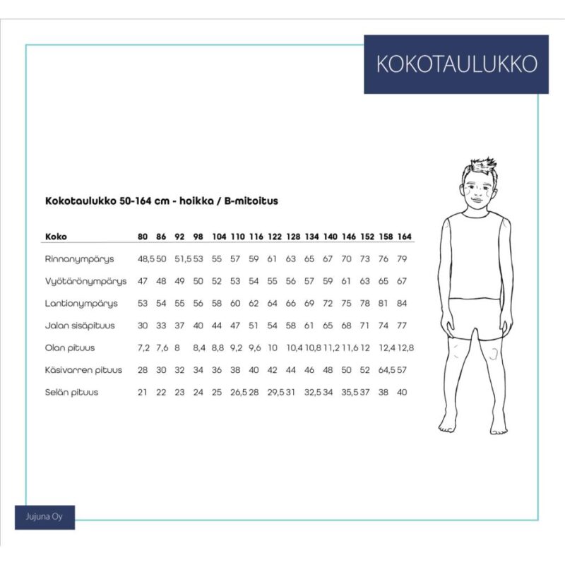 Paberlõige - laste tuunika, dressipluus, kardigan, suurus 80-164 - Image 4