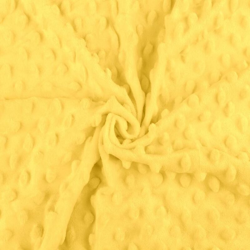 Minky fliis - kollane