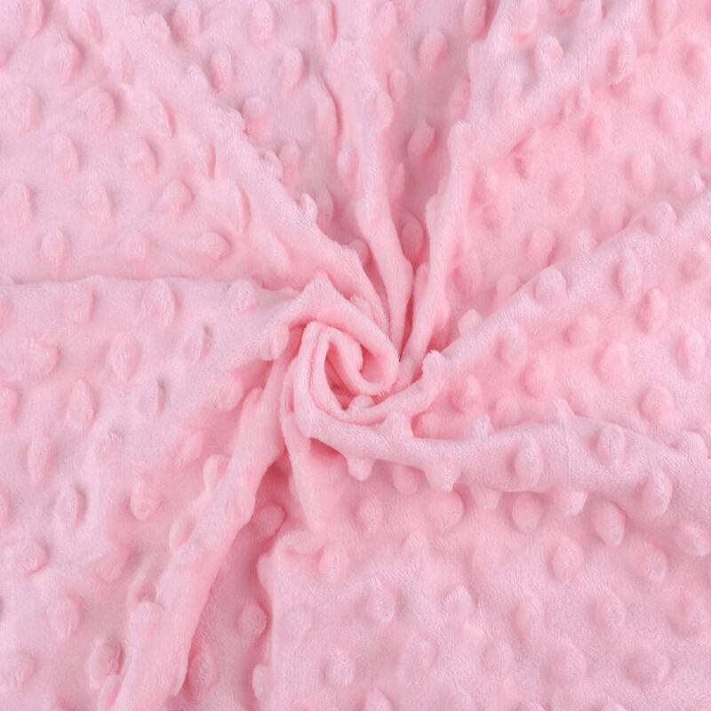Minky fliis - roosa
