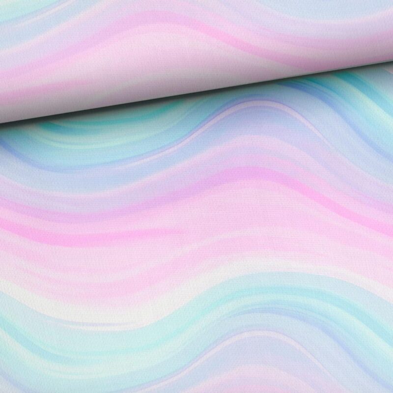Trikotaaž - pastelsed lained