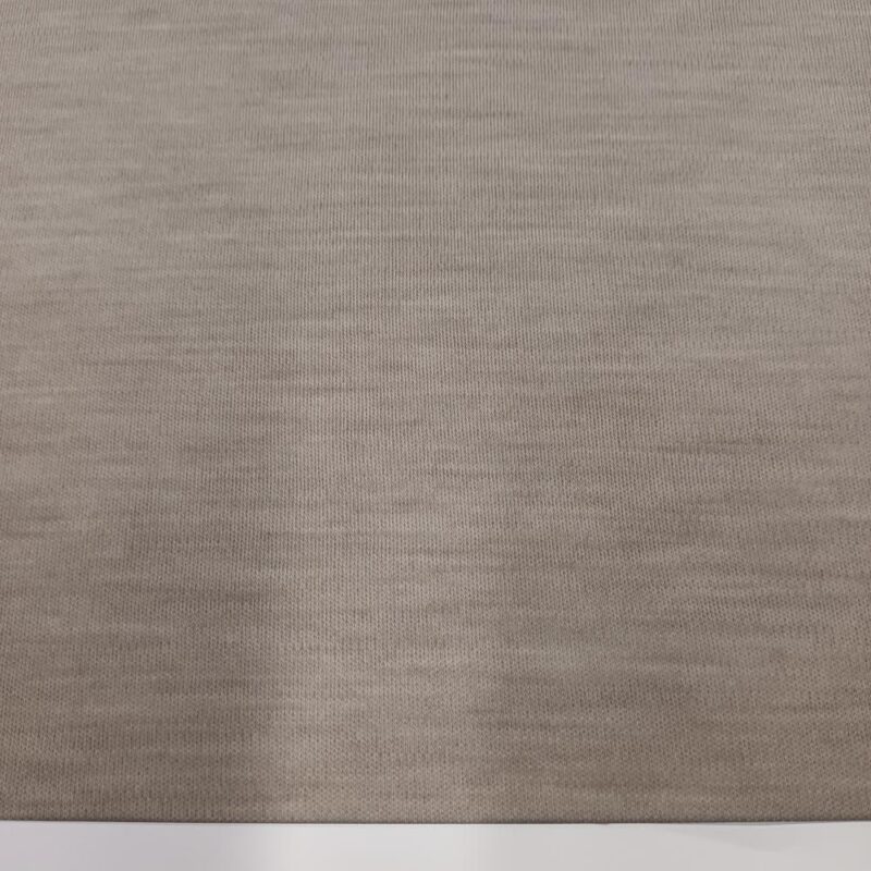 Meriino interlock - 220 g/m², meleeritud helebeež