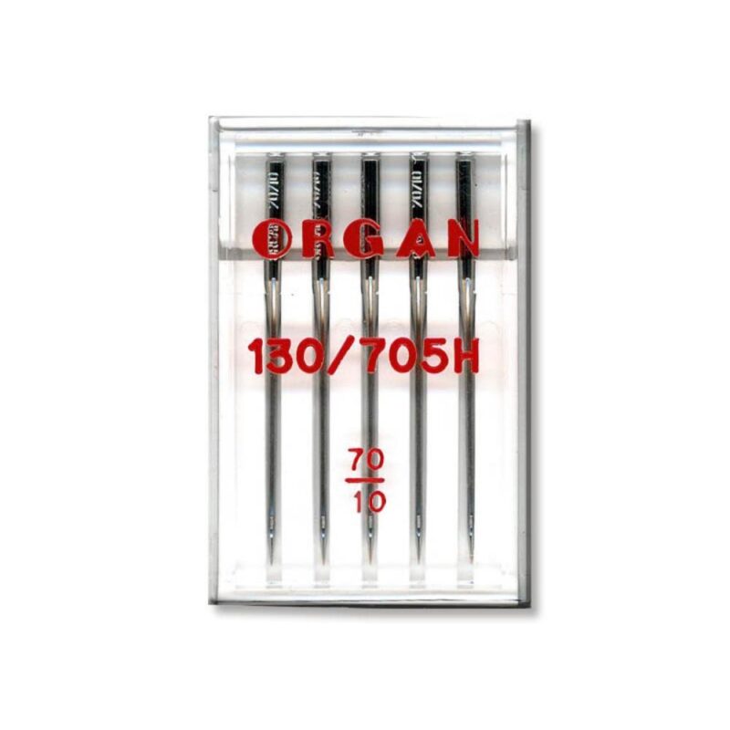 Õmblusmasina nõelad ORGAN - universaal, 130/705H; 70, 5 tk