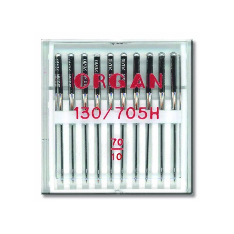 Õmblusmasina nõelad ORGAN - universaal, 130/705H; 70, 10 tk