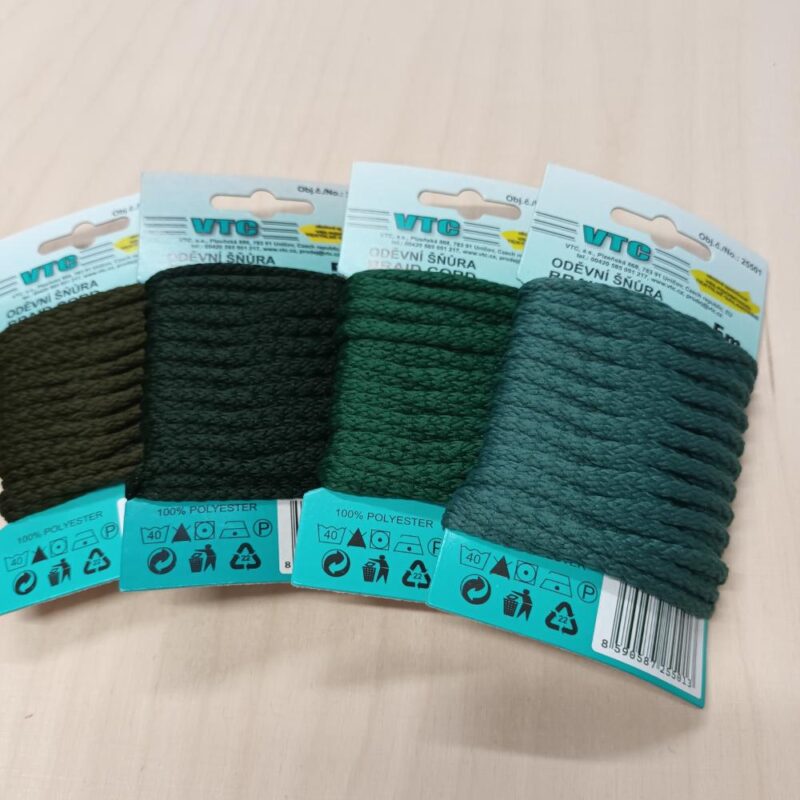 Ümarpael, ø 4 mm, pakis 5 m, khakiroheline - Image 2