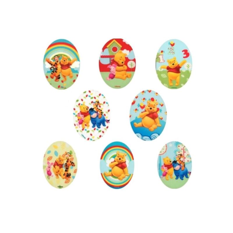 Triigitav pilt, 8x11 cm, Winnie the Pooh, erinevad pildid - Image 2
