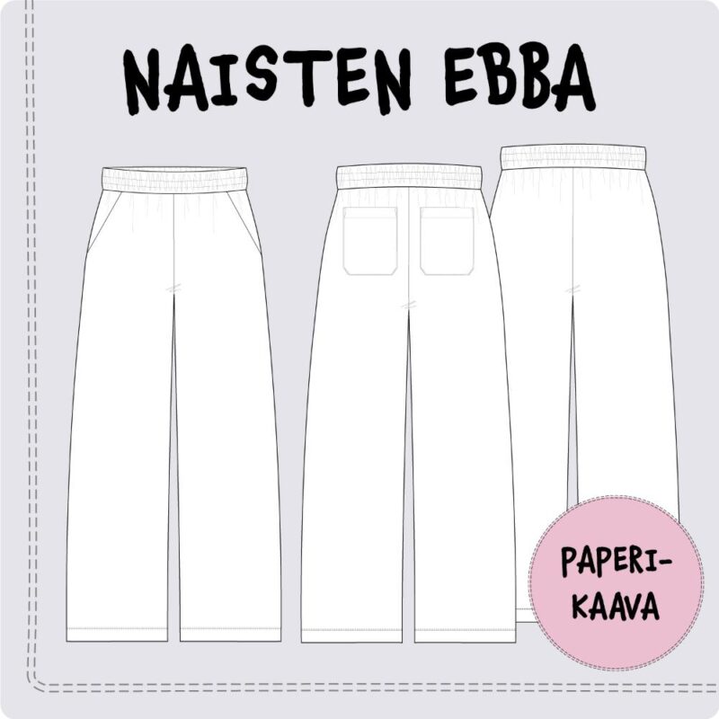 Paberlõige - naiste püksid EBBA, suurus 32-54